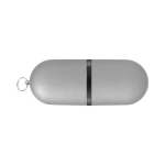 Voordelige USB-stick in de vorm van een capsule Infocap kleur zilver