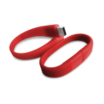 USB-armband Compact kleur rood