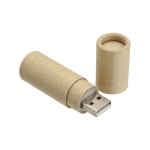 USB Cilindro kleur beige
