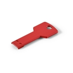 Sleutelvormige USB-stick in meerdere kleuren kleur rood