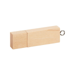 Klassieke ECO vriendelijke houten usb stick graveren kleur licht hout