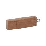 Klassieke ECO vriendelijke houten usb stick graveren kleur donker hout