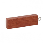 Klassieke ECO vriendelijke houten usb stick graveren kleur mahonie