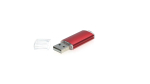 Duurzaam bedrukte USB met transparante USB-stekker Metalcolor