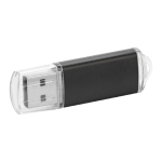 Duurzaam bedrukte USB met transparante USB-stekker Metalcolor
