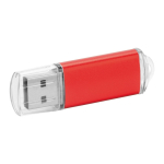 Duurzaam bedrukte USB met transparante USB-stekker Metalcolor