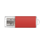 Duurzaam bedrukte USB met transparante USB-stekker Metalcolor