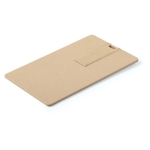 Gerecyclede plastic USB credicard van hout USB Eco kleur licht hout