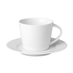 Koffiekopjes bedrukken van 160 ml koffiemok Cappuccino Lungo kleur wit