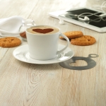 Koffiekopjes bedrukken van 160 ml koffiemok Cappuccino Lungo kleur wit sfeervolle weergave