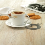 Koffiekopjes bedrukken van 160 ml koffiemok Cappuccino Lungo kleur wit sfeervolle hoofdweergave