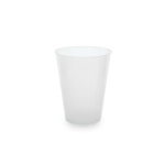 Duurzame aanpasbare kunststof plastic beker van 400 ml kleur doorzichtig  negende weergave