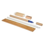 Schrijfset met keukengerei in eco-materialen Ecorol kleur beige derde weergave