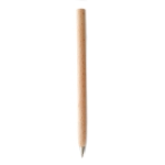 Eenvoudige houten pen met zwarte inkt Basic Wood kleur hout