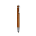 Milieuvriendelijke pen en potloodset met blauwe inkt Bamboo kleur hout vijfde weergave