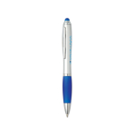 Stylus pen bedrukken in diverse kleuren blauwe inkt Color Touch kleur blauw weergave met bedrukking