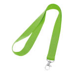 Goedkope keycord bedrukken van 2 cm met sluiting BasicStyle kleur lichtgroen