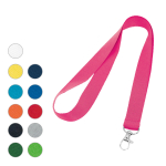 Goedkope keycord bedrukken van 2 cm met sluiting BasicStyle diverse kleuren