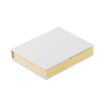 Memoblok MemoPad kleur wit tweede weergave