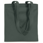 Gekleurde non woven tassen bedrukken 80 g/m2 Colors Long kleur donkergroen