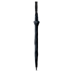 Grote polyester golfparaplu met logo 190T Ø132 Royal County kleur zwart tweede weergave