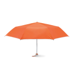 Paraplu met handmatig systeem, met bijpassende handgreep en band Ø98 kleur oranje