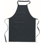 Keukenschorten bedrukken van katoen 180 g/m2 Chef kleur marineblauw