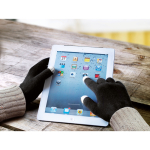 Mobiele touchscreen handschoenen Touch kleur zwart tweede sfeervolle weergave