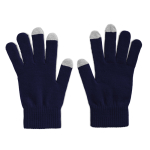 Mobiele touchscreen handschoenen Touch kleur blauw