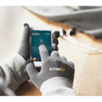 Mobiele touchscreen handschoenen Touch kleur grijs vijfde sfeervolle weergave 2