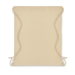 Rugzakjes bedrukken van non-woven 80g/m2 Basic kleur ivoor tweede weergave