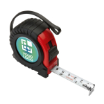 Rolmaat met logo FiveMeter 5M weergave met bedrukking