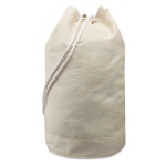 Rugzak van beige katoen van 200 g/m2 Organic kleur beige tweede weergave