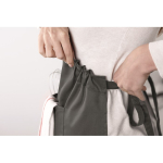 Verstelbaar kleurrijk kookschort bedrukken goedkoop 190 g/m2 Topchef kleur donkergrijs tweede sfeervolle weergave