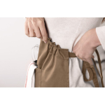 Verstelbaar kleurrijk kookschort bedrukken goedkoop 190 g/m2 Topchef kleur camel tweede sfeervolle weergave