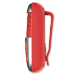 Stappenteller met clip voor promotie Colors kleur rood vierde weergave