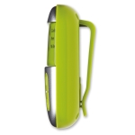 Stappenteller met clip voor promotie Colors kleur limoen groen vierde weergave
