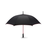Winddichte reclame paraplu van polyester Ø102 Typhoon kleur rood