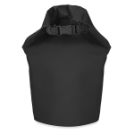 Waterdichte PVC schoudertas inhoud 10 liter Bayside XL kleur zwart