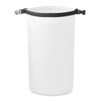Waterdichte PVC schoudertas inhoud 10 liter Bayside XL kleur wit derde weergave