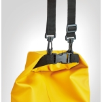Waterdichte PVC schoudertas inhoud 10 liter Bayside XL kleur geel zesde weergave