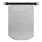 Waterdichte PVC schoudertas inhoud 10 liter Bayside XL kleur wit/grijs derde weergave