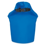 Waterdichte PVC schoudertas inhoud 10 liter Bayside XL kleur koningsblauw