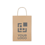 Medium promotionele papieren zakjes bedrukken paper Original weergave met bedrukking