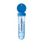 Bellenblaas om te personaliseren met logo Bubbles kleur rood weergave met bedrukking