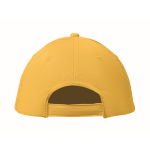 Voordelige baseball cap met logo ColorCap kleur geel vijfde weergave