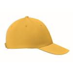 Voordelige baseball cap met logo ColorCap kleur geel zesde weergave