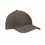 Voordelige baseball cap met logo ColorCap kleur donkergrijs