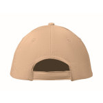 Voordelige baseball cap met logo ColorCap kleur ivoor vijfde weergave