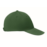 Voordelige baseball cap met logo ColorCap kleur donkergroen zesde weergave